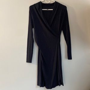 Ann Taylor long sleeved wrap dress
